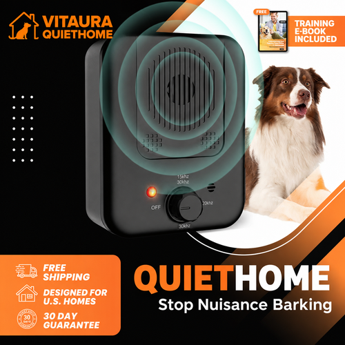 QuietHome ultrasonic bark control device