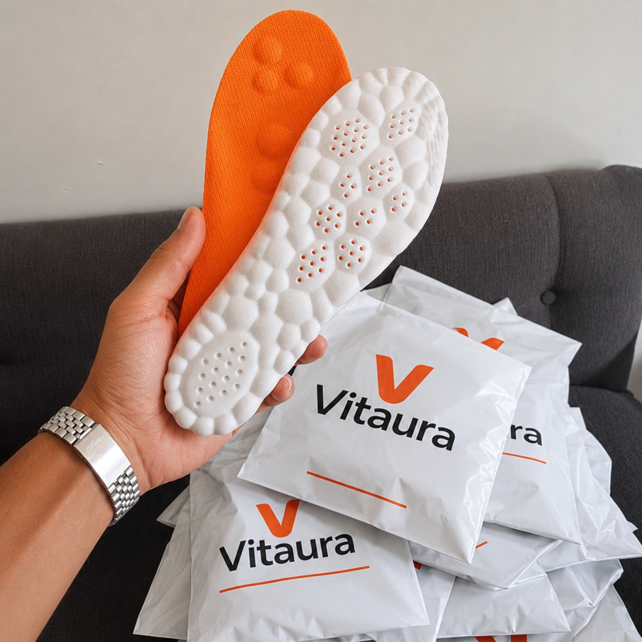 Plantillas Vitaura™ - Soporte y masaje en cada paso