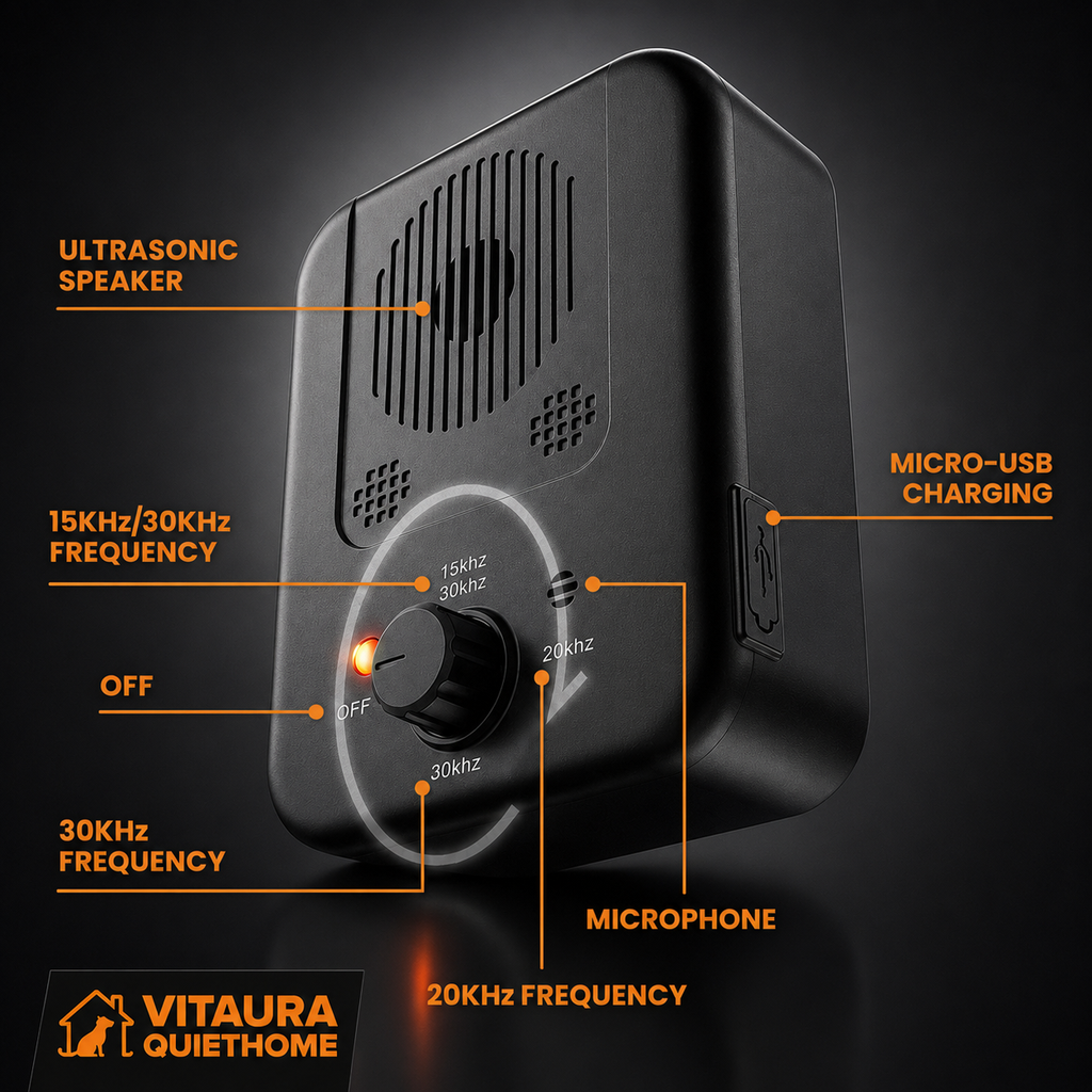 QuietHome device outdoors