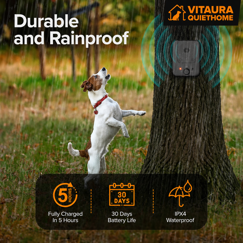 QuietHome ultrasonic bark control