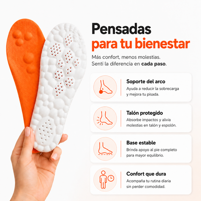 Plantillas Vitaura™ - Soporte y masaje en cada paso
