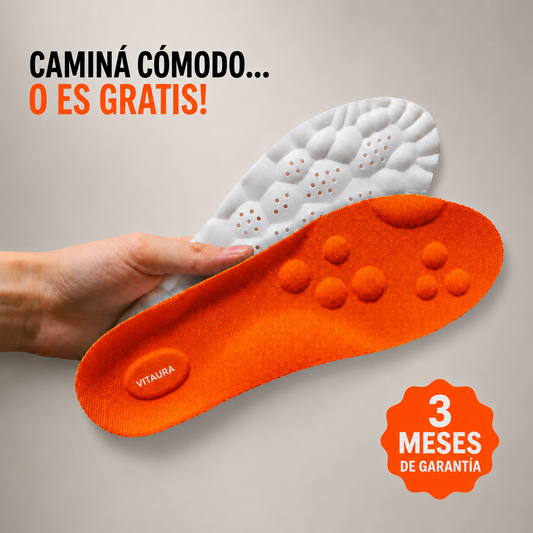 Plantillas Vitaura™ - Soporte y masaje en cada paso