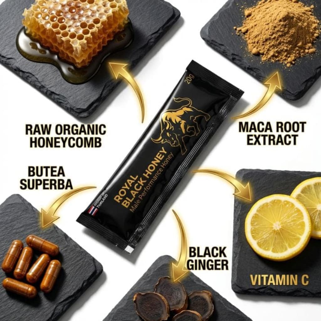 Black Horse Honey — Premium Vital Honey | 24 Sachets x 10g