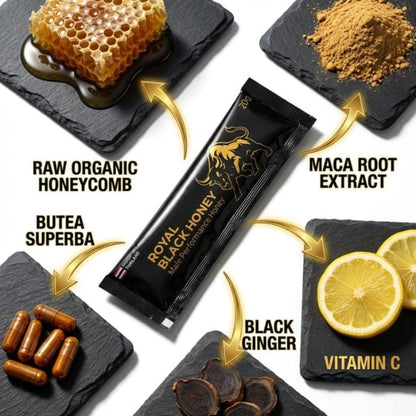 Black Horse Honey — Premium Vital Honey | 24 Sachets x 10g